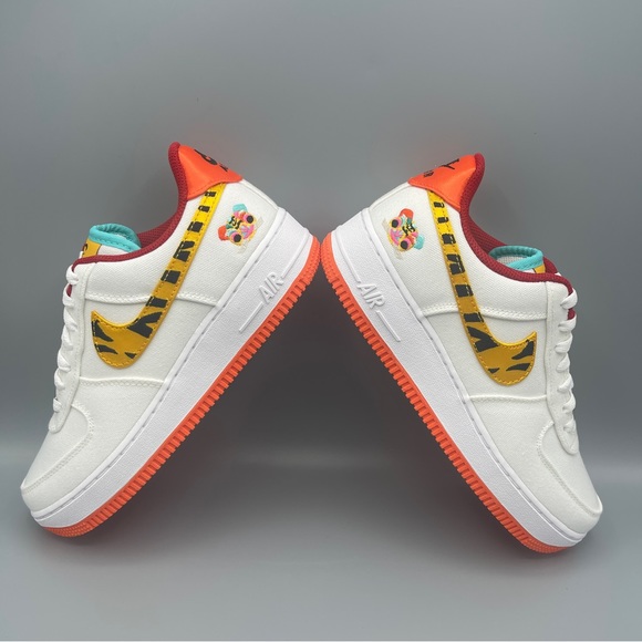 Nike Air Force 1 '07 LX Women's Shoes in Sail/White/Gold -Limited Edition Size 8 - Picture 10 of 15